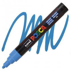 ΜΑΡΚΑΔΟΡΟΣ POSCA PC-5M SKY BLUE ΜΑΡΚΑΔΟΡΟΣ POSCA PC-5M SKY BLUE